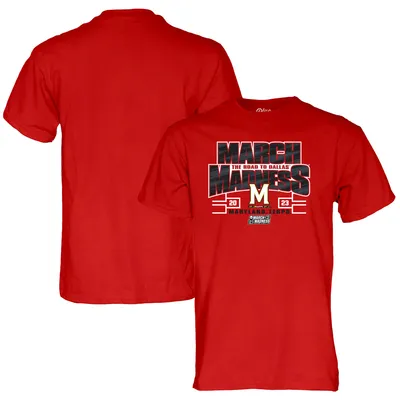 Maryland Terrapins Blue 84 2023 NCAA Women's Basketball Tournament March Madness T-Shirt - Red