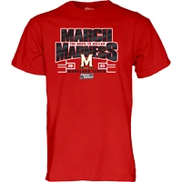 Blue 84  Red Maryland Terrapins 2023 NCAA Women's Basketball Tournament March Madness T-Shirt