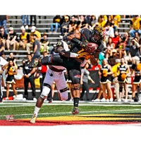 Stefon Diggs Maryland Terrapins Unsigned Catching Photograph