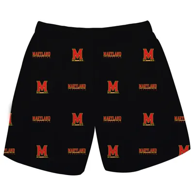 Maryland Terrapins Infant Pull On Shorts - Black