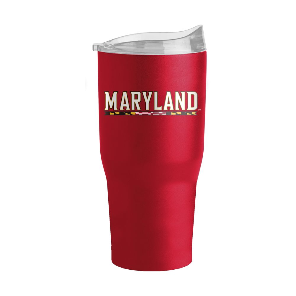 Maryland Terrapins 30oz. Flipside Powder Coat Tumbler