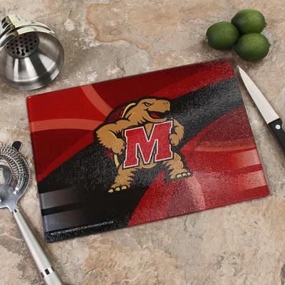 Maryland Terrapins 8'' x 11.75'' Carbon Fiber Cutting Board