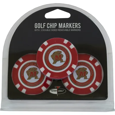 Maryland Terrapins Golf Chip 3-Pack Set