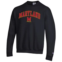 Men's Champion Maryland Terrapins Arch Over Logo Pullover Sweatshirt