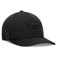 Men's Top of the World  Black Maryland Terrapins Reflex Performance Flex Hat