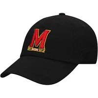 Men's Top of the World  Black Maryland Terrapins Staple Adjustable Hat