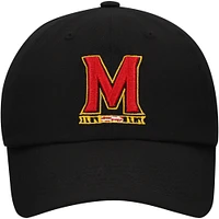 Men's Top of the World  Black Maryland Terrapins Staple Adjustable Hat
