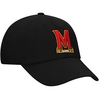 Men's Top of the World  Black Maryland Terrapins Staple Adjustable Hat
