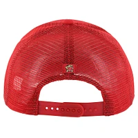 Casquette réglable de camionneur Garner '47 rouge du Maryland Terrapins pour hommes