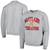 Chandail à enfiler pour homme Champion Heather Grey Maryland Terrapins High Motor