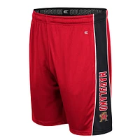 Colosseum Red Maryland Terrapins Sanest Choice Short pour homme