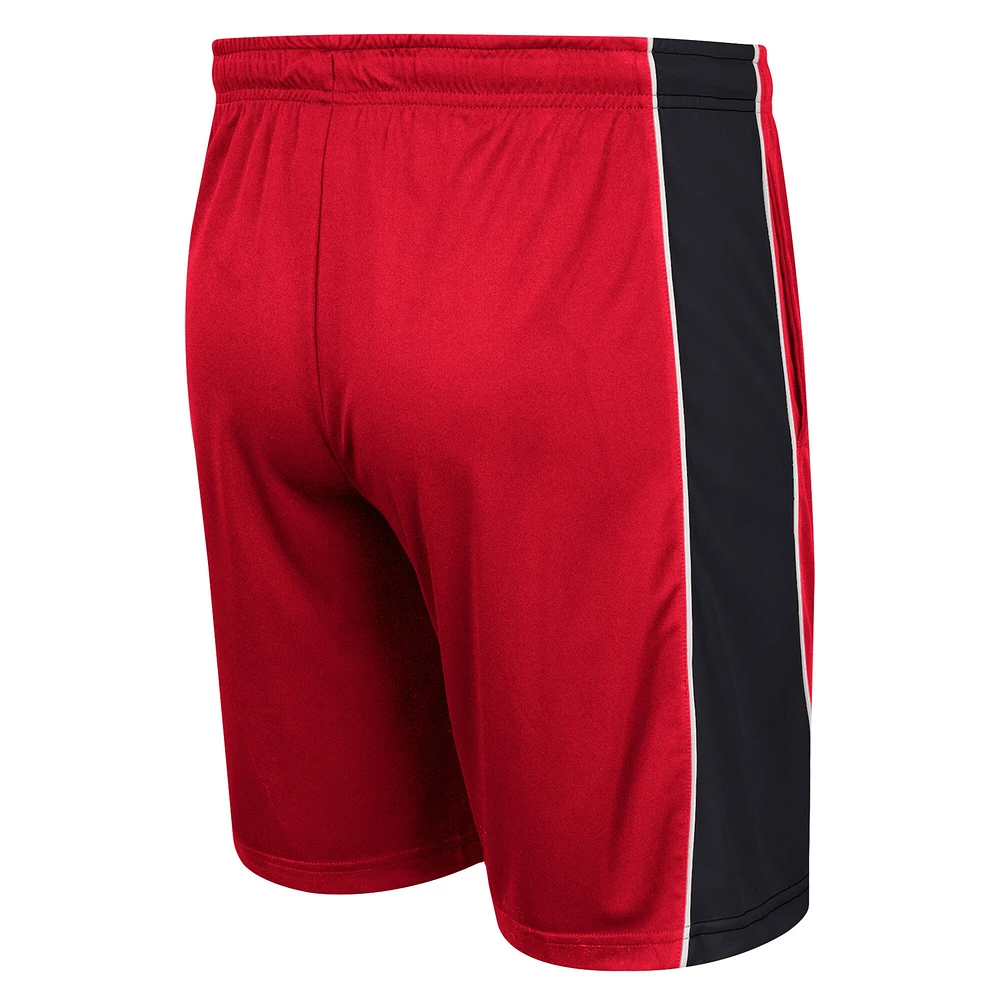 Colosseum Red Maryland Terrapins Sanest Choice Short pour homme