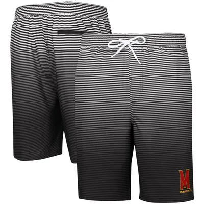 Maryland Terrapins G-III Sports by Carl Banks Ocean Swim Trunks - Black