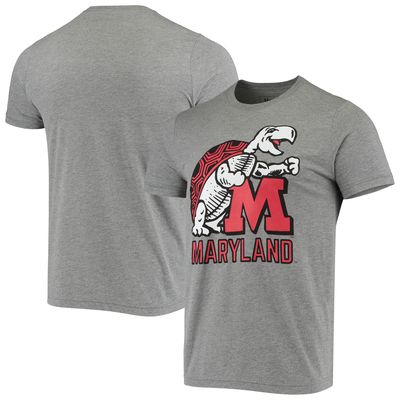 Men's Homefield Gray Maryland Terrapins Vintage Testudo T-Shirt