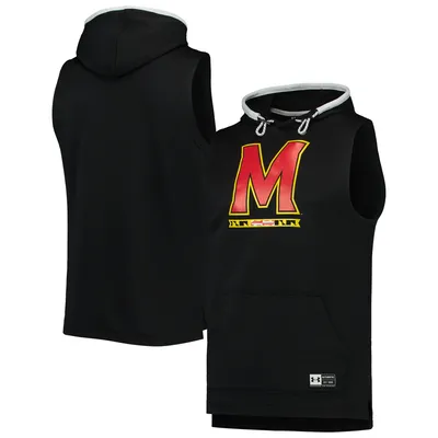 Maryland Terrapins Under Armour Game Day Tech Sleeveless Hoodie