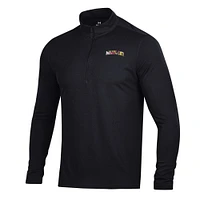 Men's Under Armour Black Maryland Terrapins T2 Green Day Half-Zip Pullover