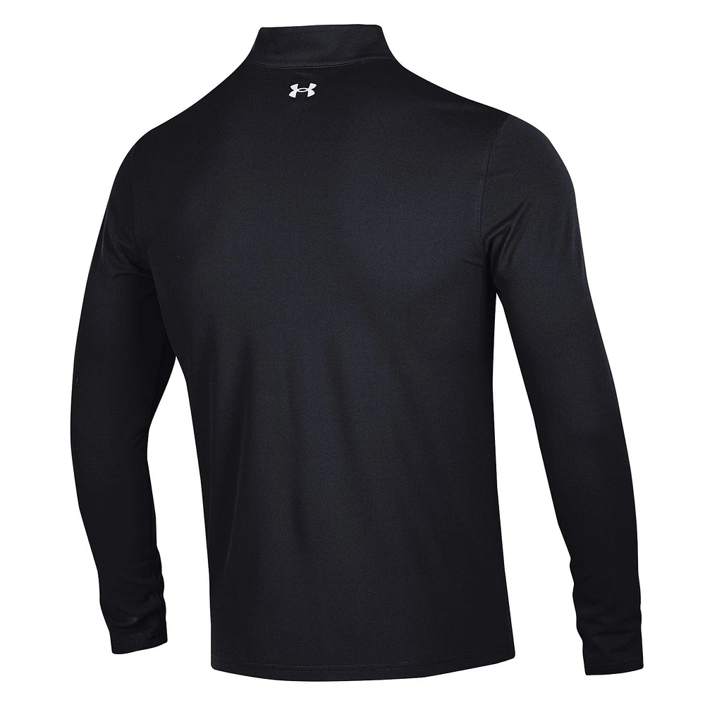 Men's Under Armour Black Maryland Terrapins T2 Green Day Half-Zip Pullover