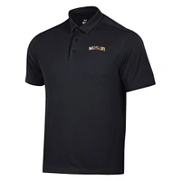 Men's Under Armour Black Maryland Terrapins T2 Green Day Polo