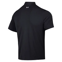 Men's Under Armour Black Maryland Terrapins T2 Green Day Polo