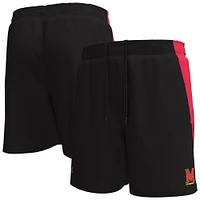 Short de performance Under Armour Maryland Terrapins Tech Vent pour homme, noir