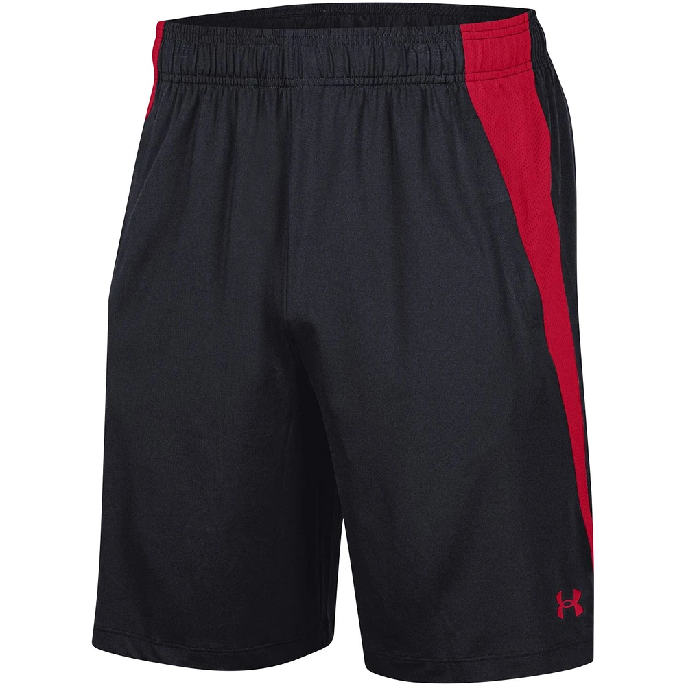 Men's Under Armour Black Maryland Terrapins Tech Vent Shorts