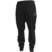 Men's Under Armour Black Maryland Terrapins Unstoppable Fleece Jogger Pants