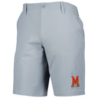 Men's Under Armour Gray Maryland Terrapins Drive Shorts