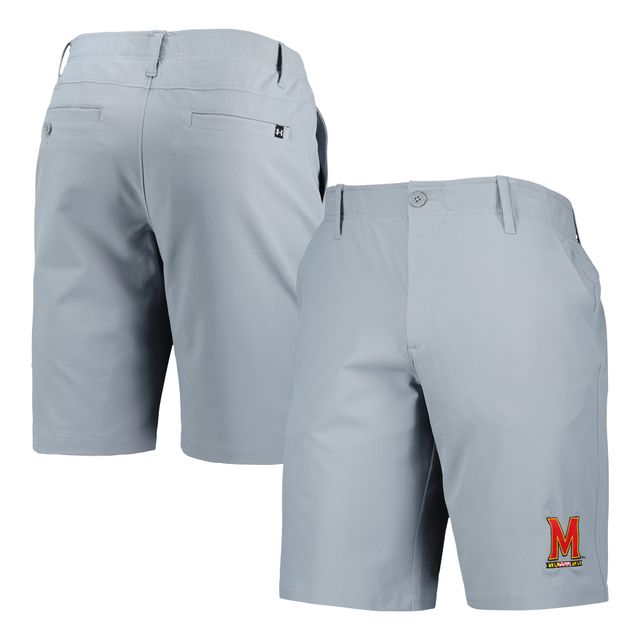 Under Armour Maryland Terrapins Drive Short pour homme gris