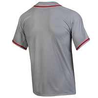 Men's Under Armour Gray Maryland Terrapins Replica Baseball Jersey