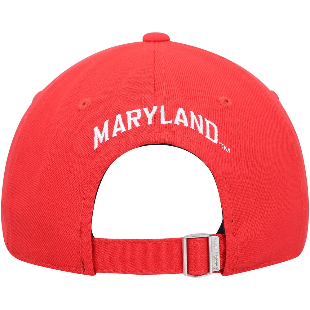 Men's Under Armour Red Maryland Terrapins Classic Adjustable Hat