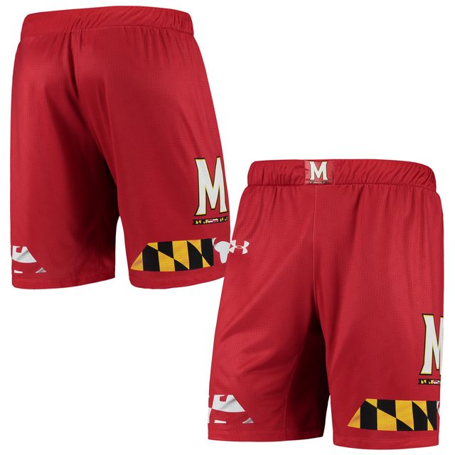 Under Armour Maryland Terrapins Replica Short de basketball pour homme rouge