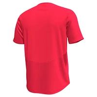 T-shirt rouge Under Armour Maryland Terrapins Sideline Knockout pour homme