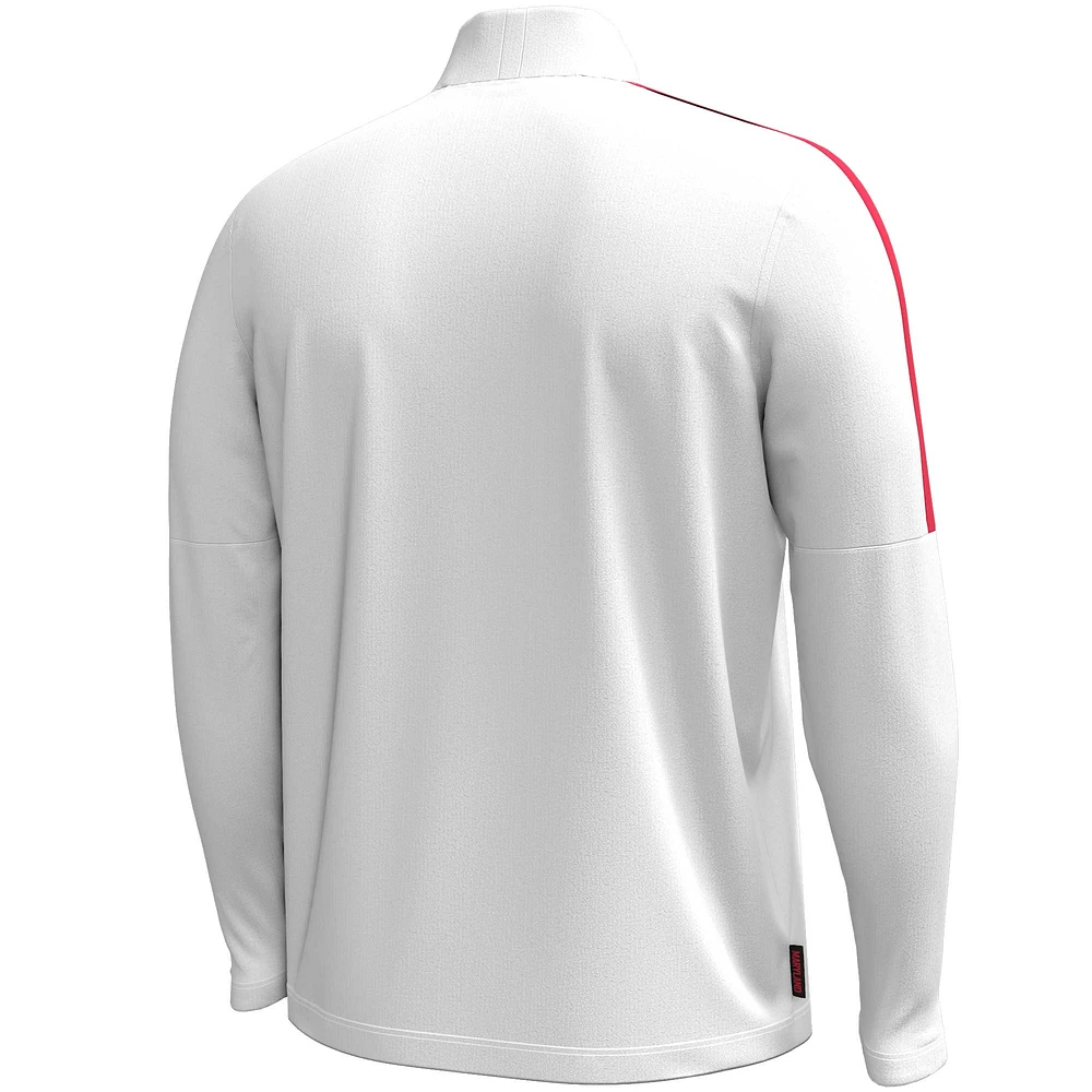 Men's Under Armour Maryland Terrapins Playoff Performance Quarter-Zip Jacket