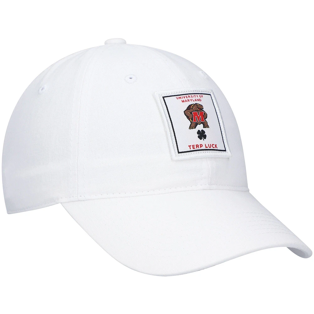 Men's White Maryland Terrapins Dream Adjustable Hat