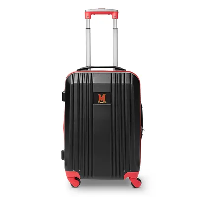 Maryland Terrapins MOJO 21" Hardcase Two-Tone Spinner Carry-On - Red