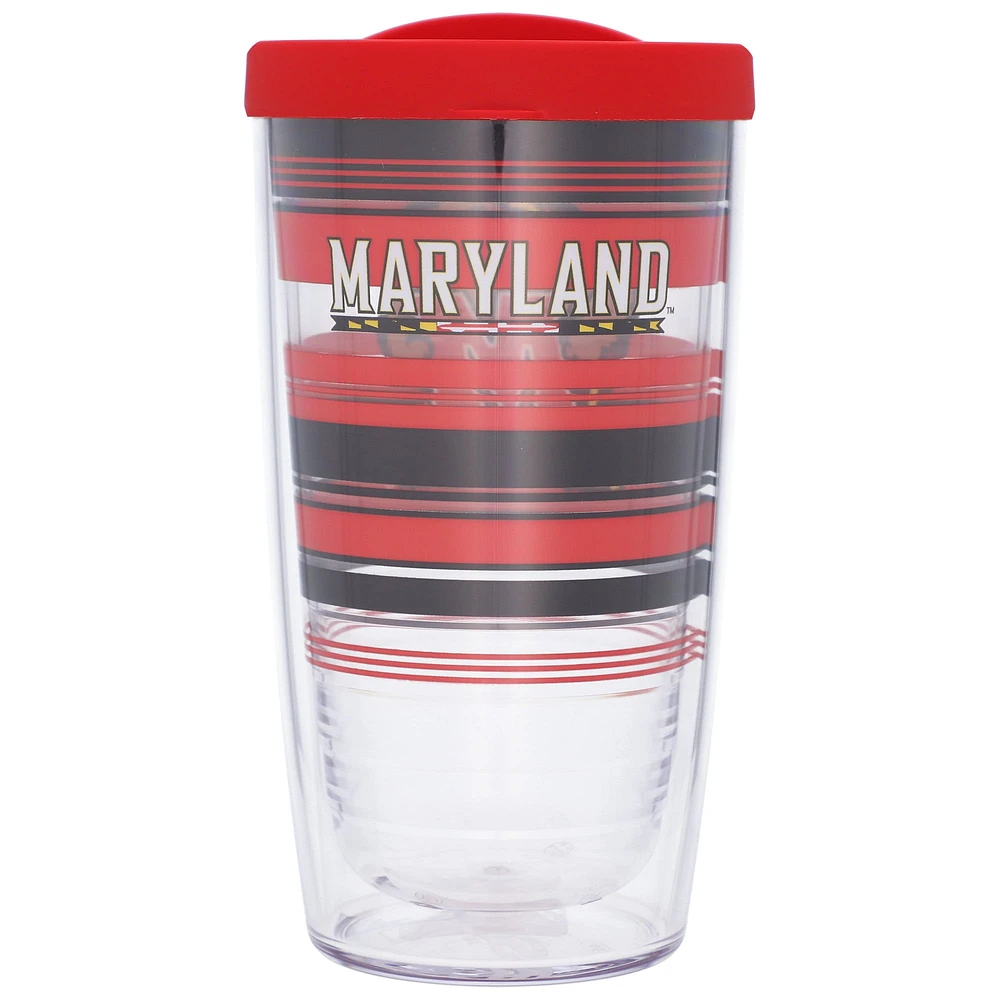 Tervis Maryland Terrapins 16oz. Hype Stripes Classic Tumbler