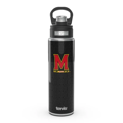 Tervis Maryland Terrapins 24 oz. Bouteille à large ouverture en acier inoxydable Weave