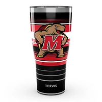 Tervis Maryland Terrapins 30oz. Gobelet en acier inoxydable à rayures Hype