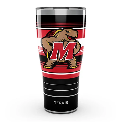 Tervis  Maryland Terrapins 30oz. Hype Stripes Stainless Steel Tumbler