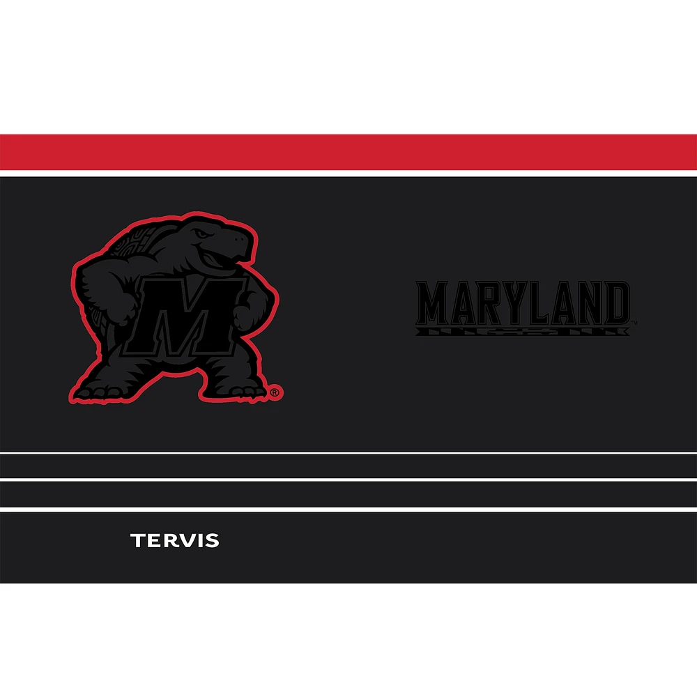 Tervis Maryland Terrapins 30oz. Gobelet de jeu de nuit avec paille