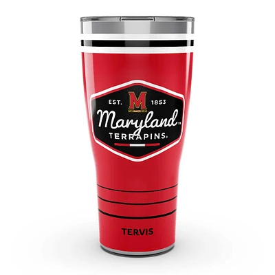 Tervis Maryland Terrapins 30oz. Gobelet vintage en acier inoxydable