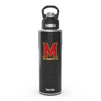 Tervis Maryland Terrapins 40oz. Carbon Fiber Wide Mouth Water Bottle