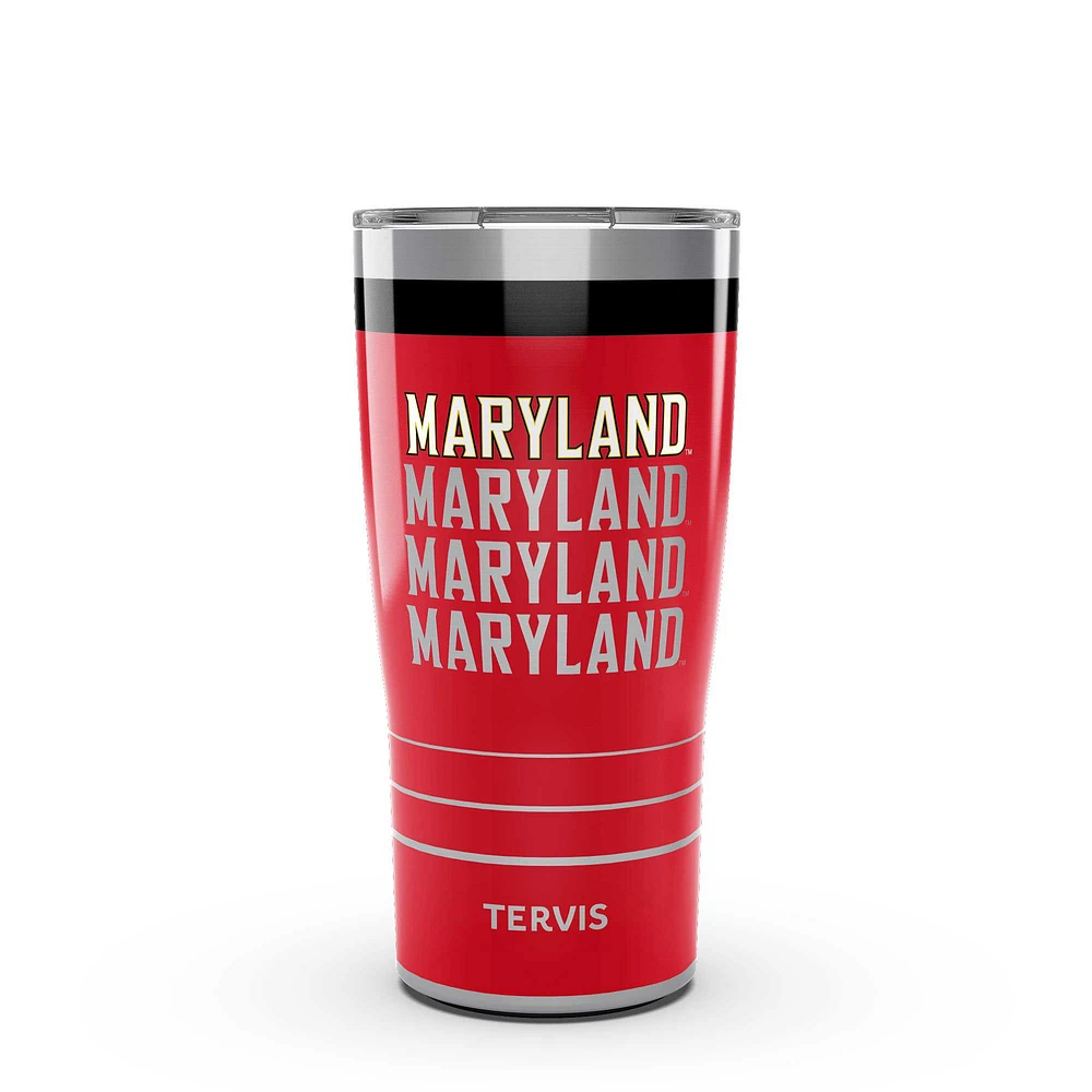 Tervis Maryland Terrapins Réverbération 20oz. Gobelet en acier inoxydable