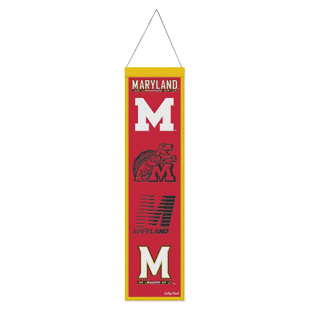 WinCraft Maryland Terrapins Bannière d'évolution College Vault 8" x 32"