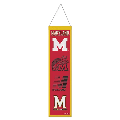 WinCraft  Maryland Terrapins 8" x 32" College Vault Evolution Banner