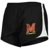 Women's Black Maryland Terrapins Sport Shorts