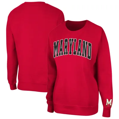 Lids Maryland Terrapins Colosseum Youth Campus Pullover Sweatshirt - Red