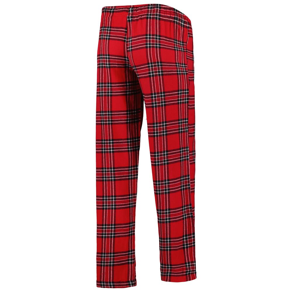 Women's Concepts Sport Red/Black Maryland Terrapins Badge T-Shirt & Flannel Pants Sleep Set