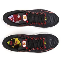 Women's Under Armour  Black Maryland Terrapins Infinite 5 Running Shoes