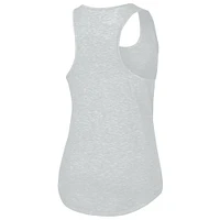 Débardeur tri-mélange Breezy Racerback Maryland Terrapins Heather Grey pour femme